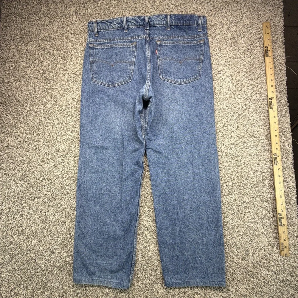 Vintage Levis 505 Jeans 42x30 (Fits 39x28) Straight Leg Made in USA HEMMED‎